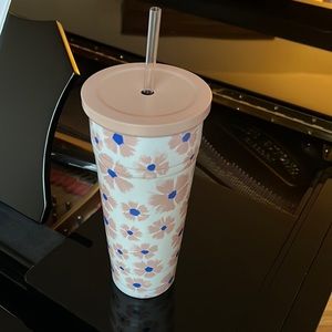 Flower double insulated tumbler